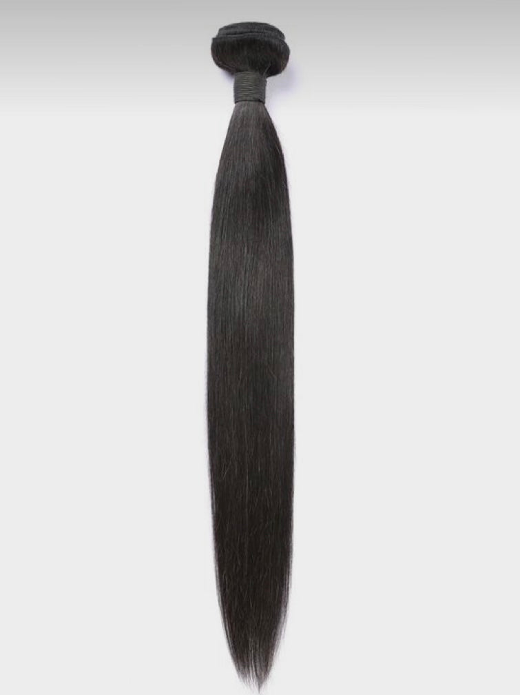 Extra Long Single Human Hair Extension Bundle 32”-40”