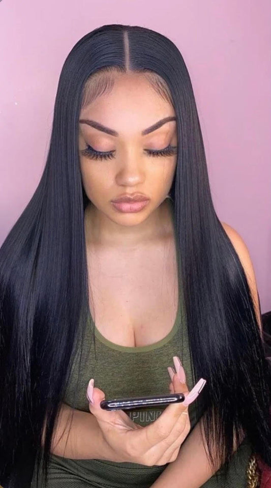 5x5 Natural HD Closure Lace Frontal Wig