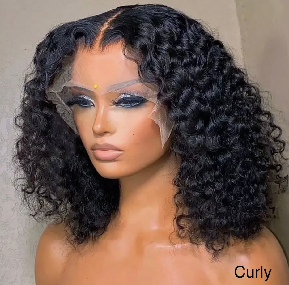 13x4 HD Lace Frontal Bob Wigs